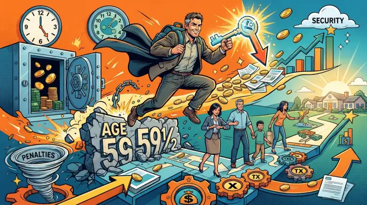 Early Retirement Withdrawal Rules: How to Access Your Money Before 59½ Without Penalties